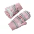 Kids Knit Fair Isle Convertible Mittens, alternative image