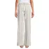 Women's High Rise 5 Pocket Wide Leg Chino Oxford Stripe Pants, Back