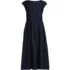 Women's Sleeveless Denim Dress, Front