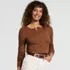 Women's Long Sleeve Polished Essentials Henley, alternative image