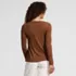 Women's Long Sleeve Polished Essentials Henley, Back
