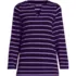 Women's Long Sleeve Polished Essentials Notch Neck Tunic Top, Front