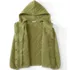 Women's RainDefense Knit Quilted Hooded Full Zip Jacket, alternative image