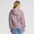 Women's RainDefense Knit Quilted Hooded Full Zip Jacket, Back