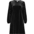 Women's Velvet Lace At the Knee Dress, Front