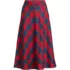 Women's Brushed Flannel Midi Skirt, Front