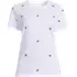 Women's Relaxed Supima Cotton Embroidered Crew Neck T-Shirt, Front