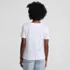 Women's Tall Relaxed Supima Cotton Embroidered Crew Neck T-Shirt, Back