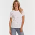 Women's Relaxed Supima Cotton Embroidered Crew Neck T-Shirt, Front
