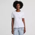 Women's Tall Relaxed Supima Cotton Embroidered Crew Neck T-Shirt, Front
