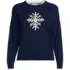 Women's Drifter Lite Double Trim Jacquard Crew Sweater, Front