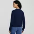 Women's Drifter Lite Double Trim Jacquard Crew Sweater, Back