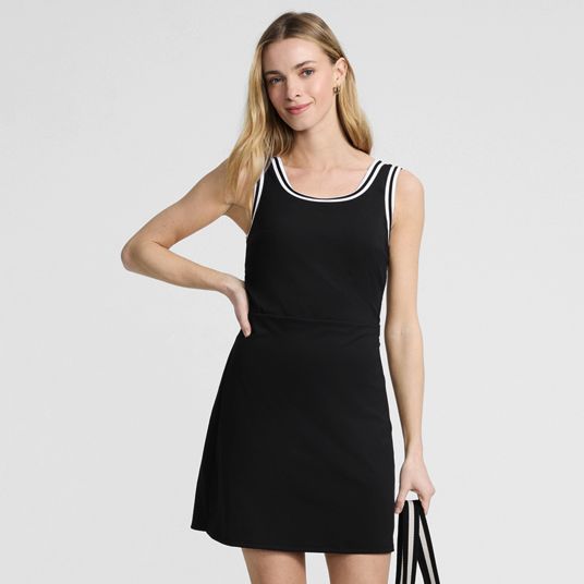 lands end black dress Womens Black A-line Dresses