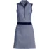 Women's Sleeveless Quarter Zip Dress, Front