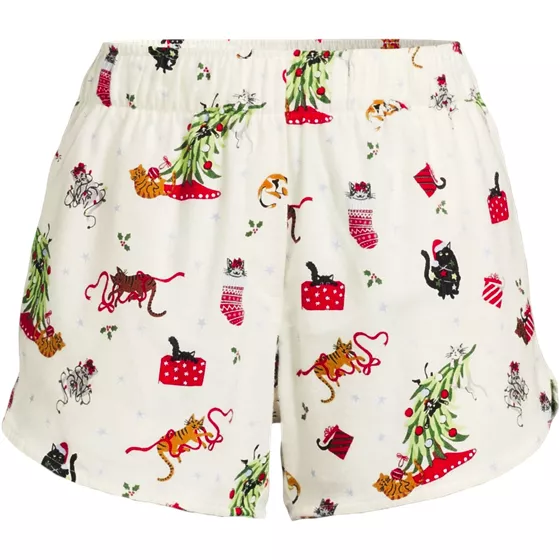 Women's Flannel Sleep Shorts - primary