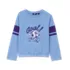 Girls Long Sleeve Varisty Top, alternative image