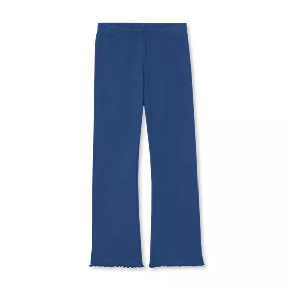 Girls Ribbed Knit Flare Leggings - primary