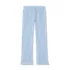 Girls Ribbed Knit Flare Leggings, alternative image