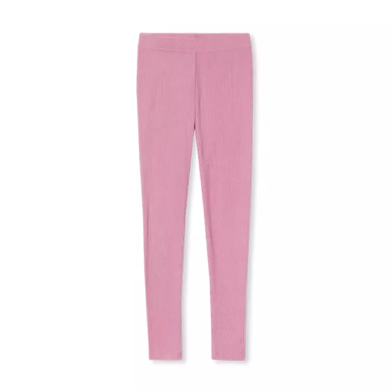 Girls Ribbed Knit Leggings - primary