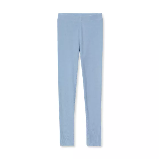 Girls Ribbed Knit Leggings - primary