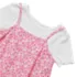Girls Slip Dress With Ribbed Knit Tee Set, alternative image