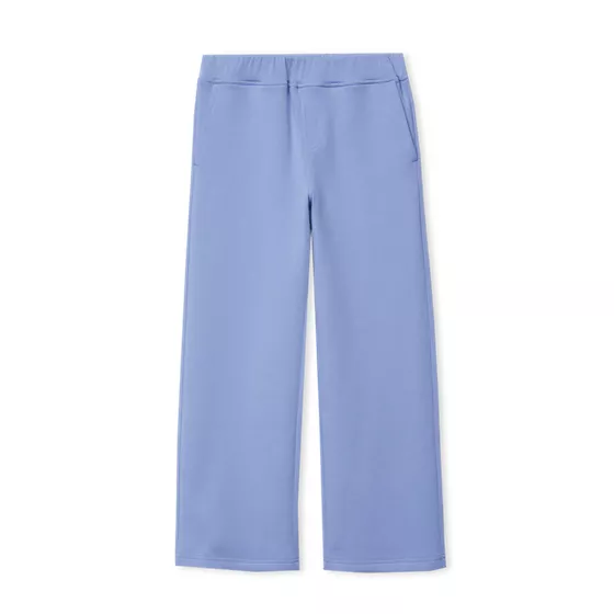 Girls Knit Wide Leg Pull On Pants - primary