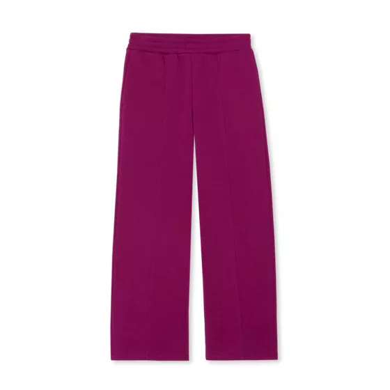 Girls Fleece Wide Leg Pants - primary