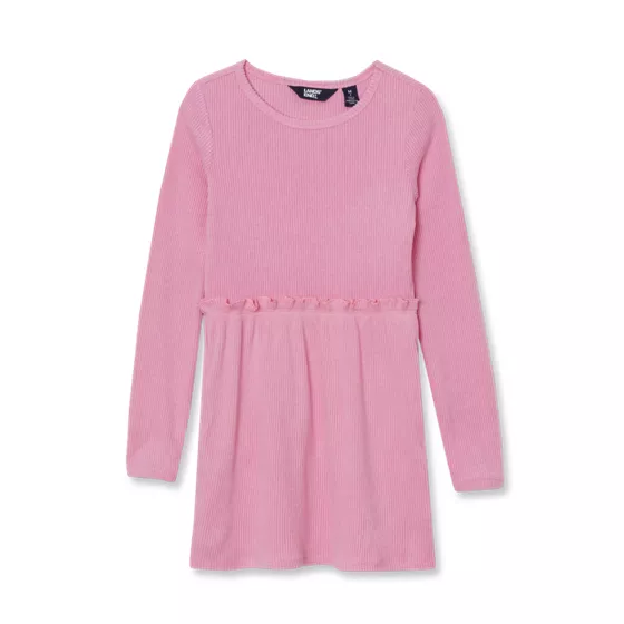 Girls Long Sleeve Rib Knit Tunic - primary