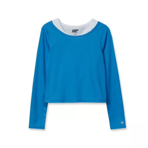 Girls Plus 2 In 1 Active Set Top - primary