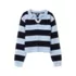 Girls Long Sleeve Rugby Sweater, alternative image