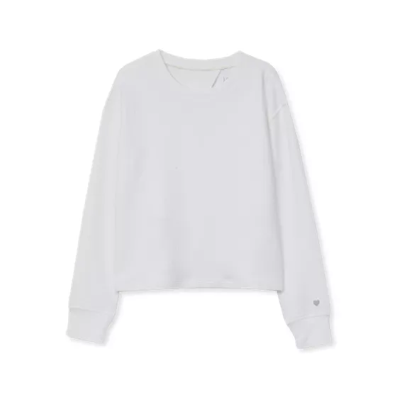Girls Long Sleeve Twist Back Active Top - primary