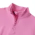 Girls Long Sleeve Double Knit Quarter Zip, alternative image