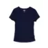 Girls Short Sleeve Active Ribbed Tee, alternative image