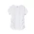 Girls Short Sleeve Active Ribbed Tee, alternative image