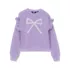 Girls Long Sleeve Ruffle Sweatshirt, alternative image