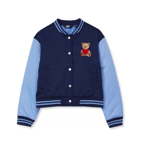 Girls Woven Bomber Jacket - primary