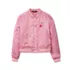 Girls Woven Bomber Jacket, alternative image