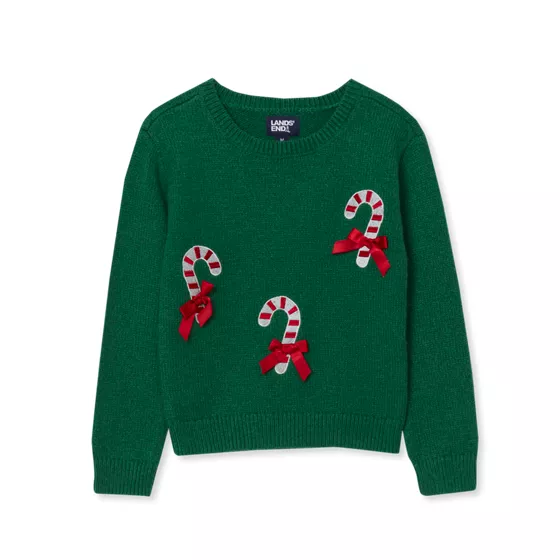 Girls Embellished Sweater - primary