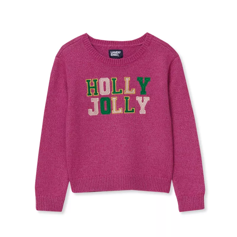 Girls Embellished Sweater, alternative image