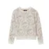 Girls Jacquard Knit Sweater, alternative image
