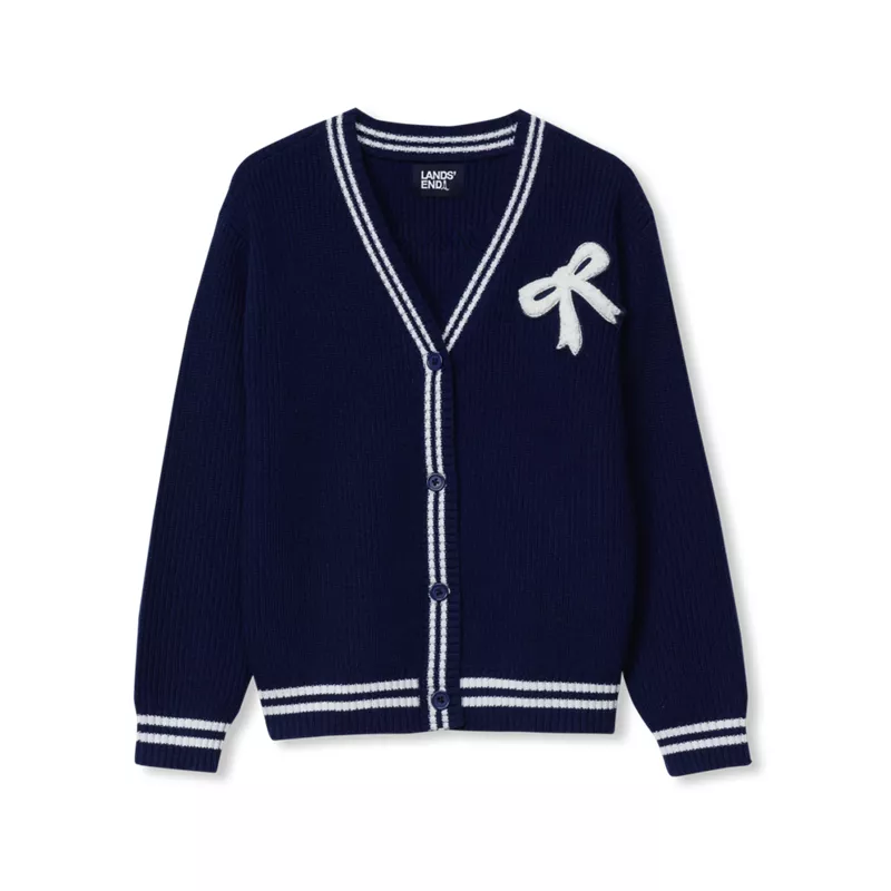 Girls Varsity Cardigan, alternative image