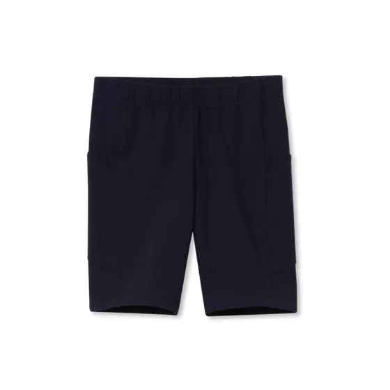 School Uniform Girls Tough Cotton Bike Short with Pockets - primary