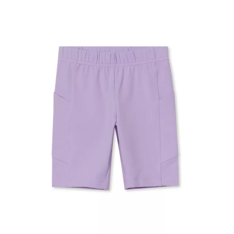 Girls Tough Cotton Bike Short with Pockets, alternative image