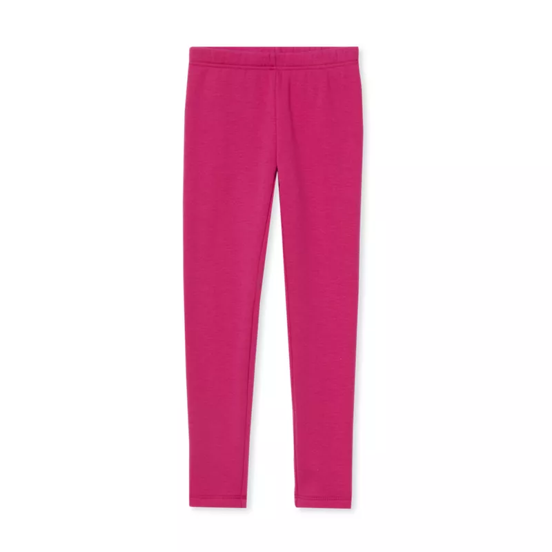 Girls Fleece Lined Leggings, alternative image