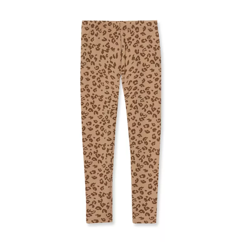 Girls Fleece Lined Leggings, alternative image