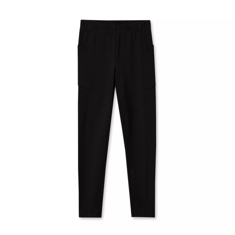 Girls Tough Cotton Ankle Legging with Pockets, alternative image