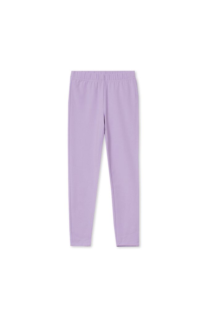 Girls Plus Tough Cotton Leggings - Lands' End - Purple - XL