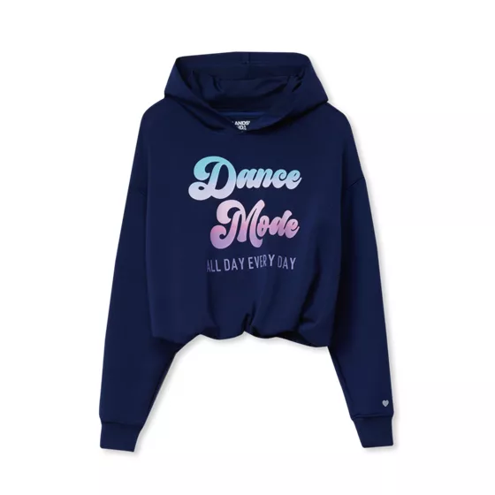 Girls Long Sleeve Bubble Active Hoodie - primary