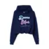 Girls Long Sleeve Bubble Active Hoodie, alternative image