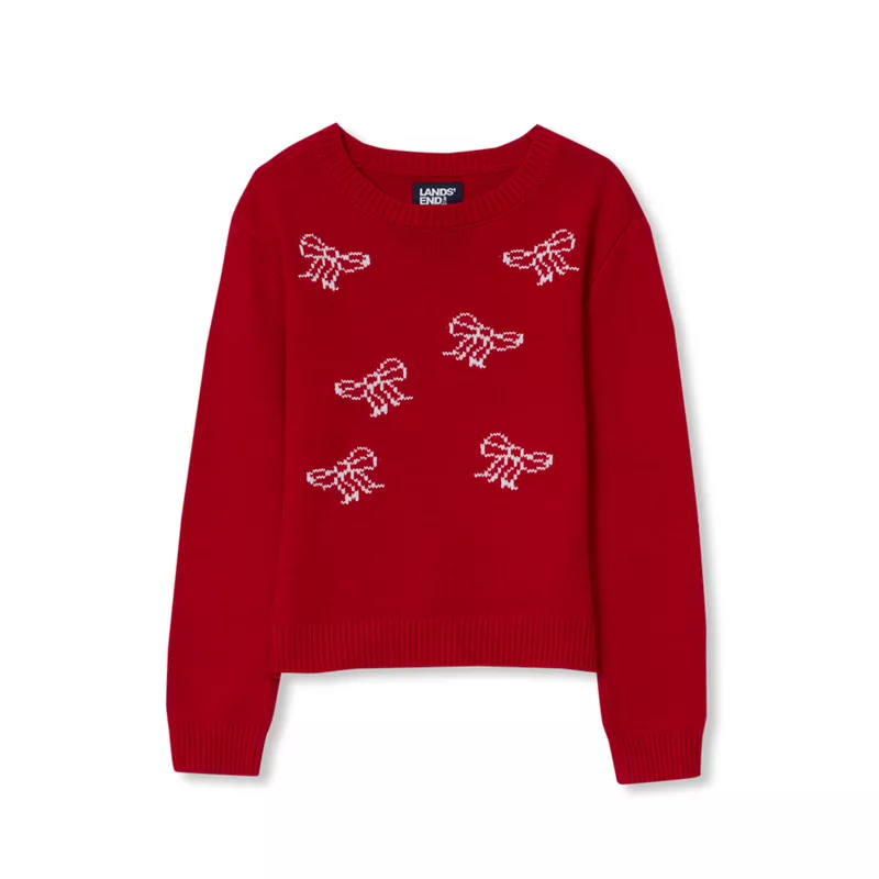 Girls Graphic Sweater, alternative image